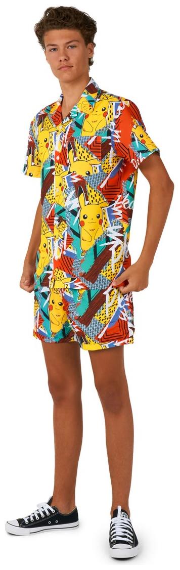 OppoSuits Teen Boys' Summer Sets TEEN BOYS Pika Pikachu