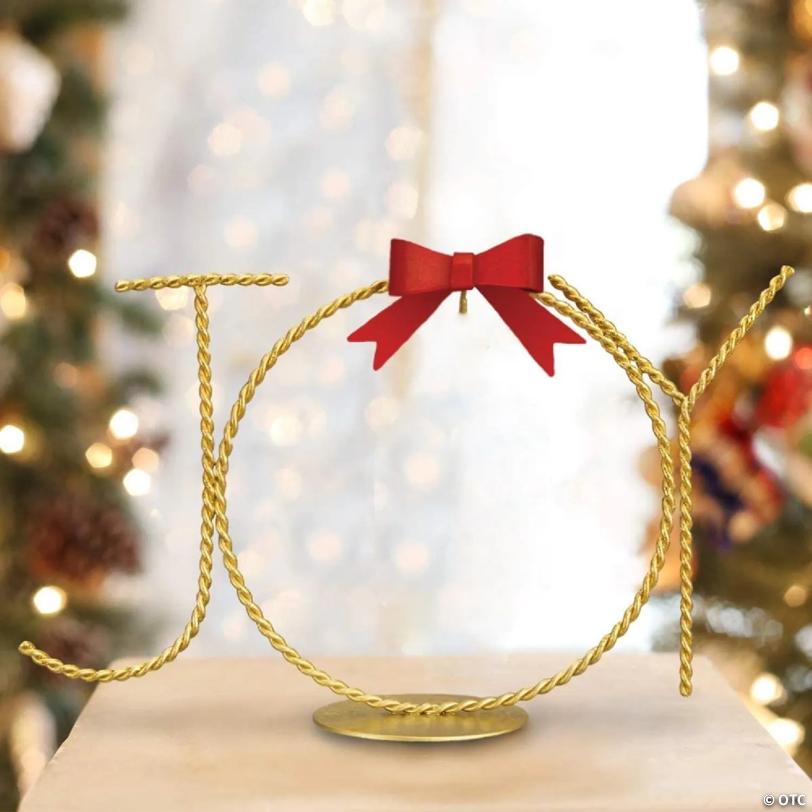 Old World Christmas Metal Single Joy Ornament Stand