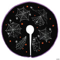 Old World Christmas Mini Halloween Spider Tree Skirt, 12 Inches Diameter
