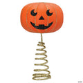 Old World Christmas Tree Topper for Halloween, Mini Pumpkin Head, 5.5 Inches