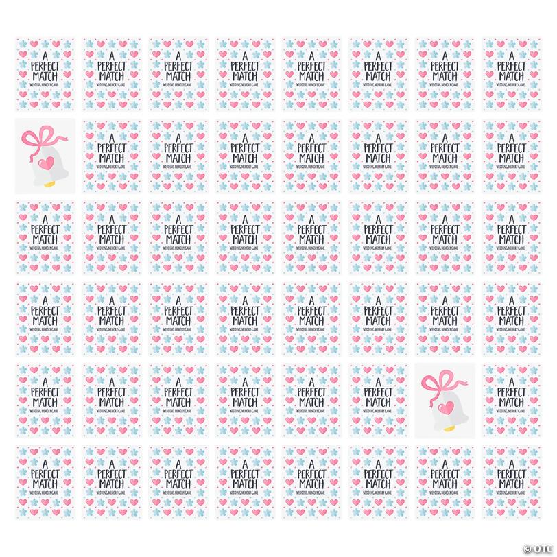 Outdoor Wedding Memory Match Game