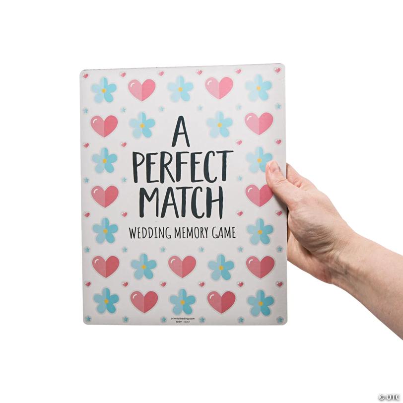Outdoor Wedding Memory Match Game