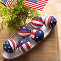 Patriotic Decorative Orbs