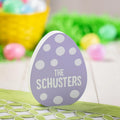 Personalized Family Name Easter Egg Tabletop Decoration