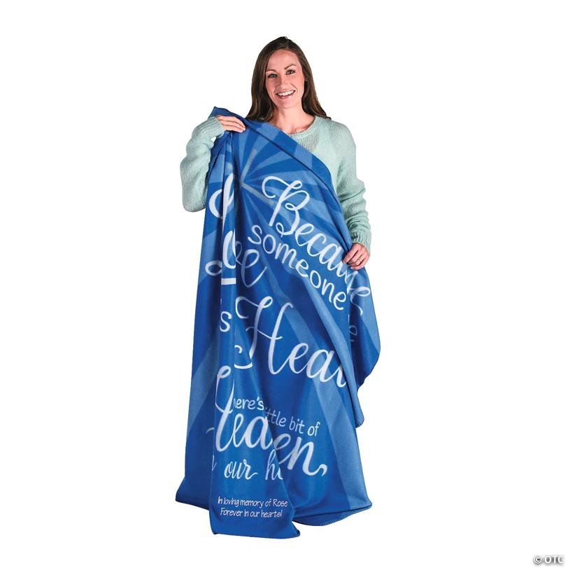 Personalized Heaven In Our Home Fleece Throw