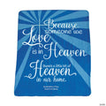 Personalized Heaven In Our Home Fleece Throw