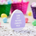 Personalized Kid Names Easter Egg Tabletop Decoration