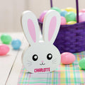 Personalized Name Easter Bunny Tabletop Decoration