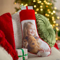Personalized Photo Christmas Stocking