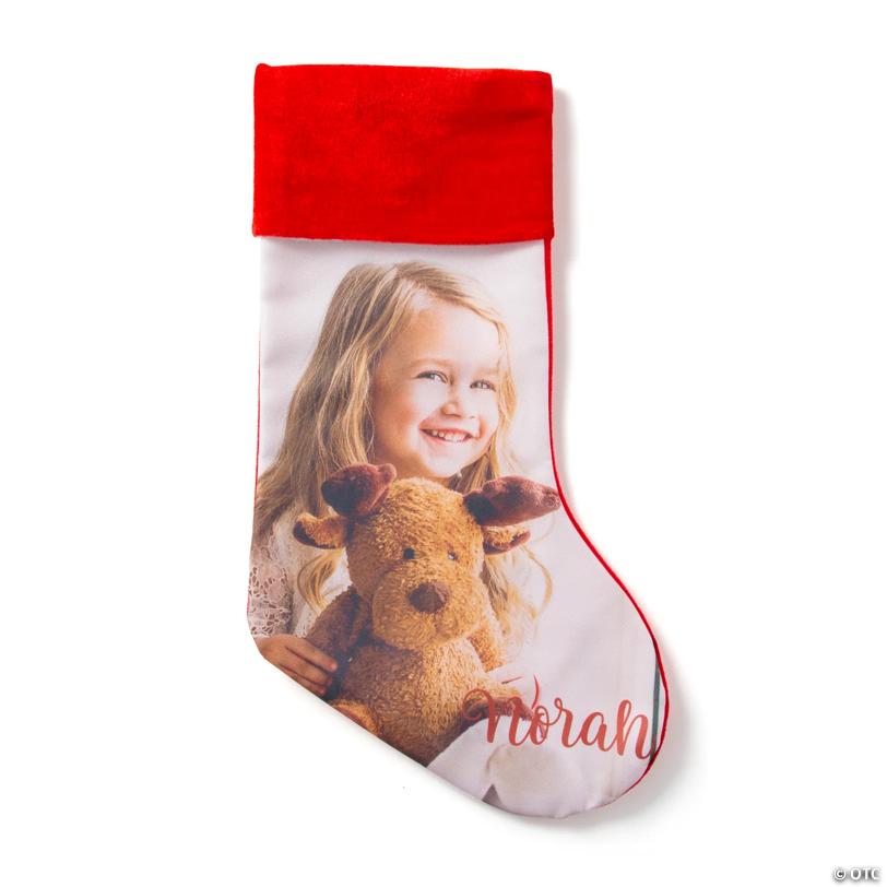 Personalized Photo Christmas Stocking