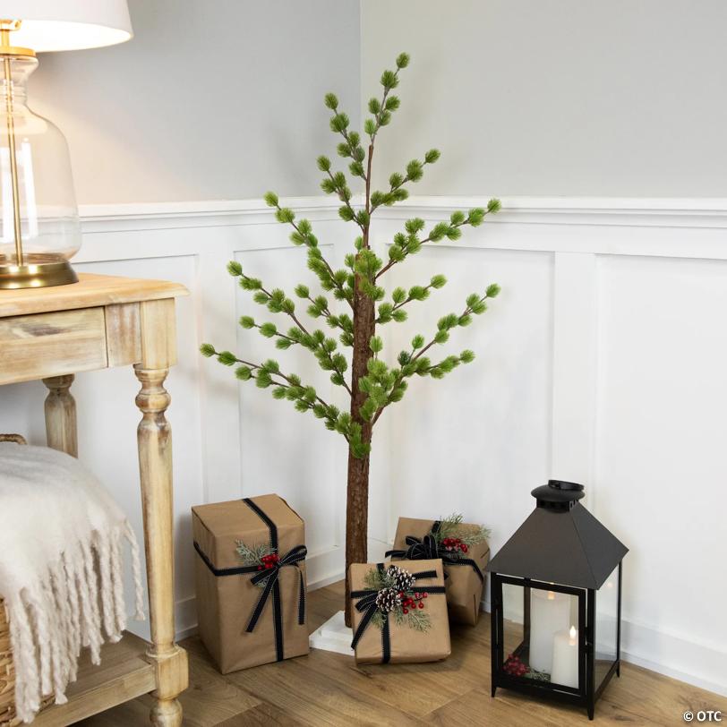 Pine Artificial Twig Christmas Tree - 4' - Unlit