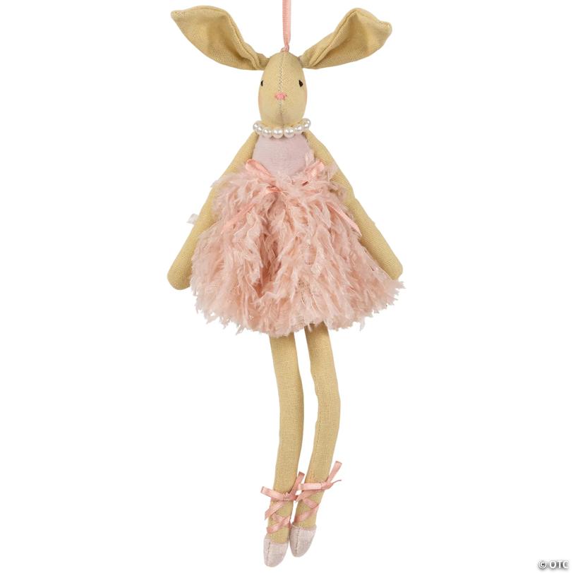 Plush Ballerina Bunny Easter Wall Decoration - 13