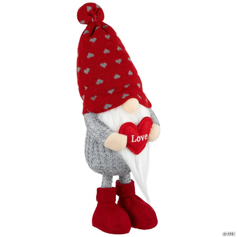 Plush "Love" Valentine's Day Gnome - 13.5