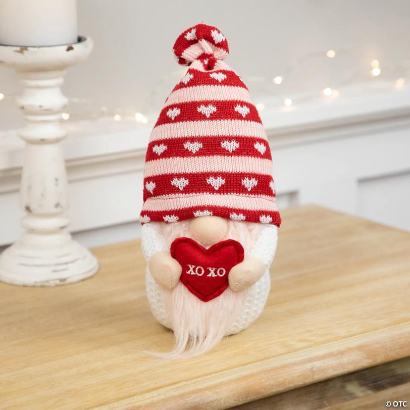 Plush "XOXO" Valentine's Day Gnome - 10