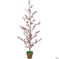 Potted Berry Artificial Christmas Twig Tree - Unlit - 4'