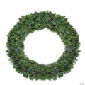 Pre-Lit Ashcroft Cashmere Pine Commercial Artificial Christmas Wreath - 6' - Multi LED Lights