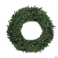 Pre-Lit Canadian Pine Commercial Size  Christmas Wreath  8ft  Multicolor Lights