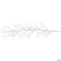Pre-Lit Christmas Garland with Jingle Bells - 6' X 6" - Warm White Lights