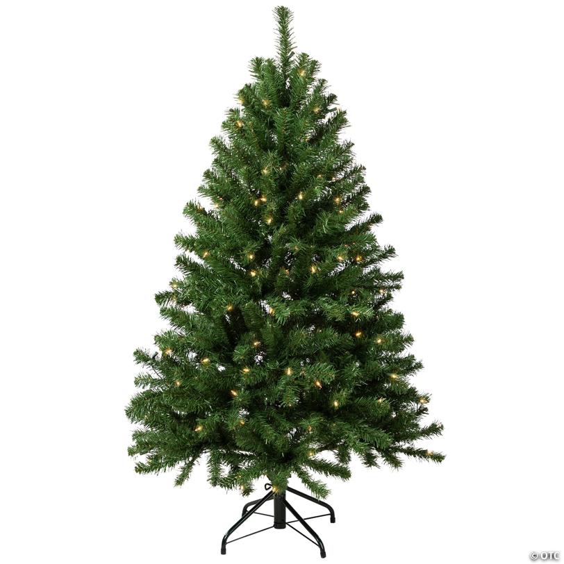 Pre-Lit Pendleton Spruce Full Artificial Christmas Tree - 4.5' - Clear Lights