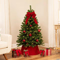 Pre-Lit Pendleton Spruce Full Artificial Christmas Tree - 4.5' - Clear Lights