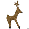 Pre-Lit Standing Reindeer with Spots Outdoor Christmas Decoration - Brown