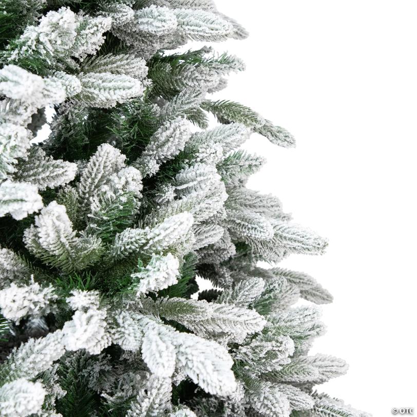 Real Touch™️Mountain Pearl Flocked Artificial Christmas Tree - 6.5' - Unlit