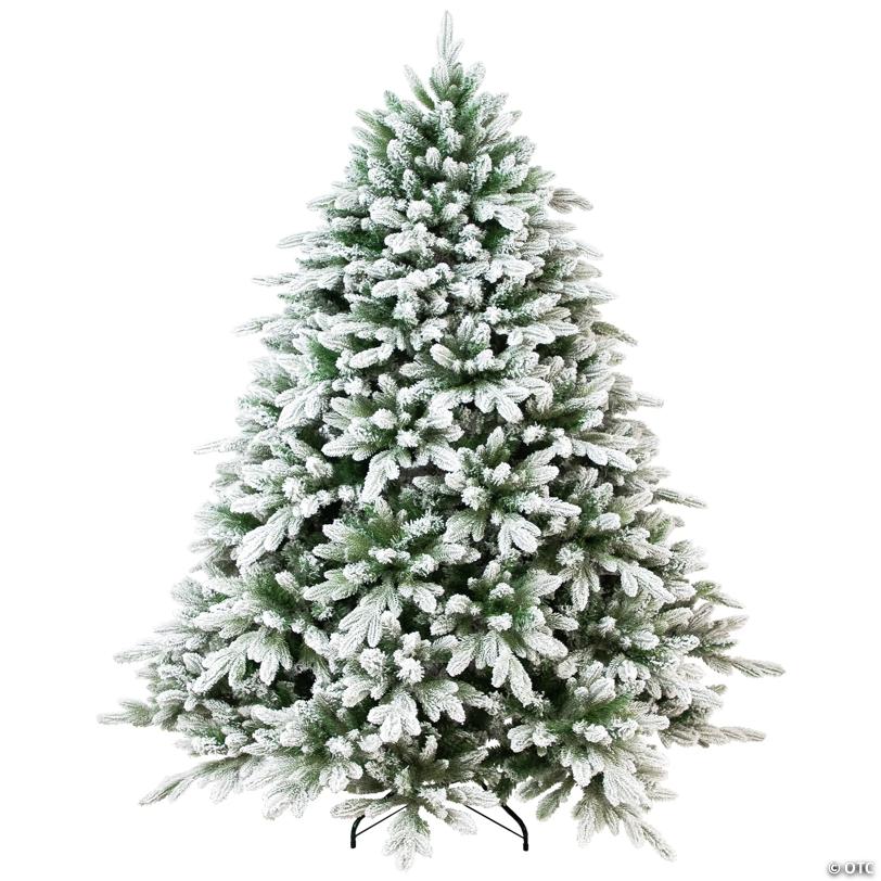 Real Touch™️Mountain Pearl Flocked Artificial Christmas Tree - 6.5' - Unlit