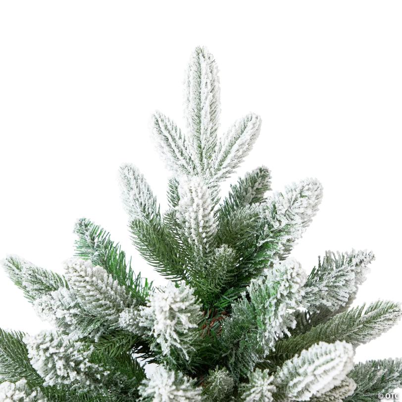 Real Touch™️Mountain Pearl Flocked Artificial Christmas Tree - 6.5' - Unlit