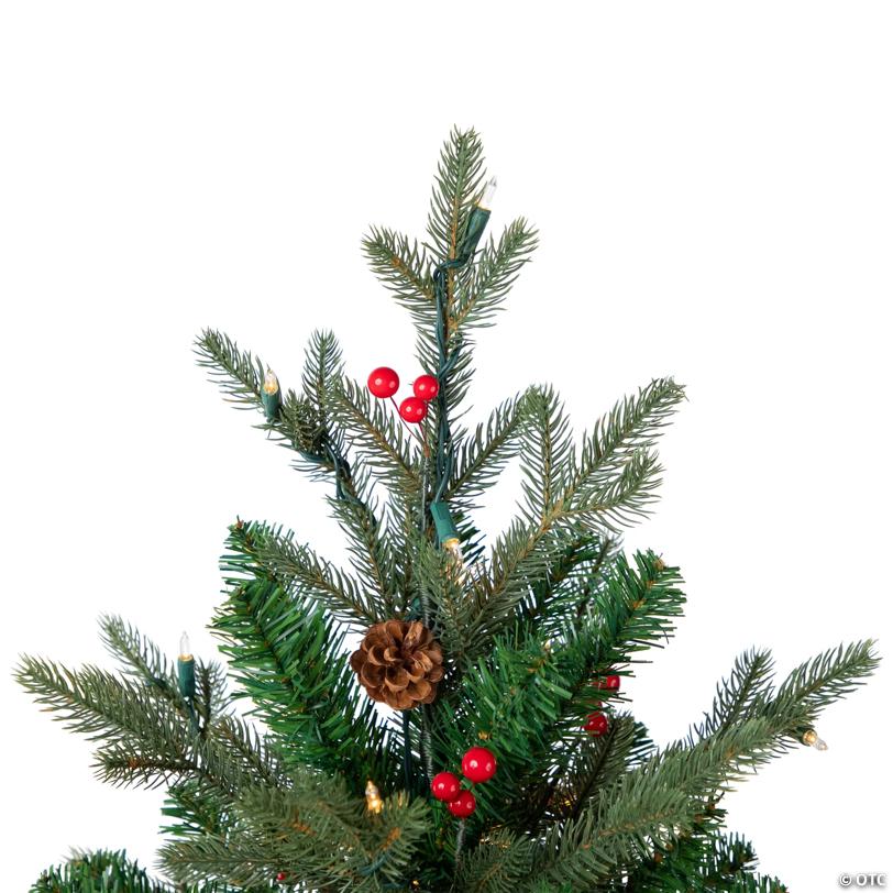 Real Touch™️Pre-Lit MiPropered Noble Spruce Artificial Christmas Tree - 4.5' - Warm White