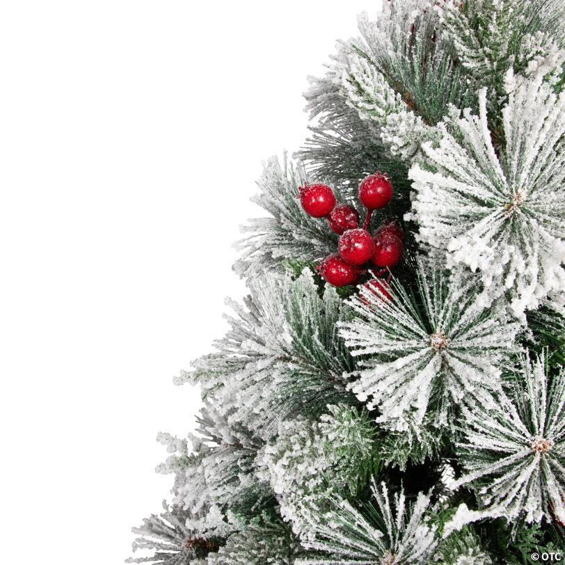 Real Touch™️ Full Heavily Flocked Whittaker Spruce Artificial Christmas Tree - 5' -Unlit