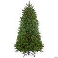Real Touch™️ Full Pre-Lit Palisades Fir Artificial Christmas Tree - 6.5' - Clear Lights