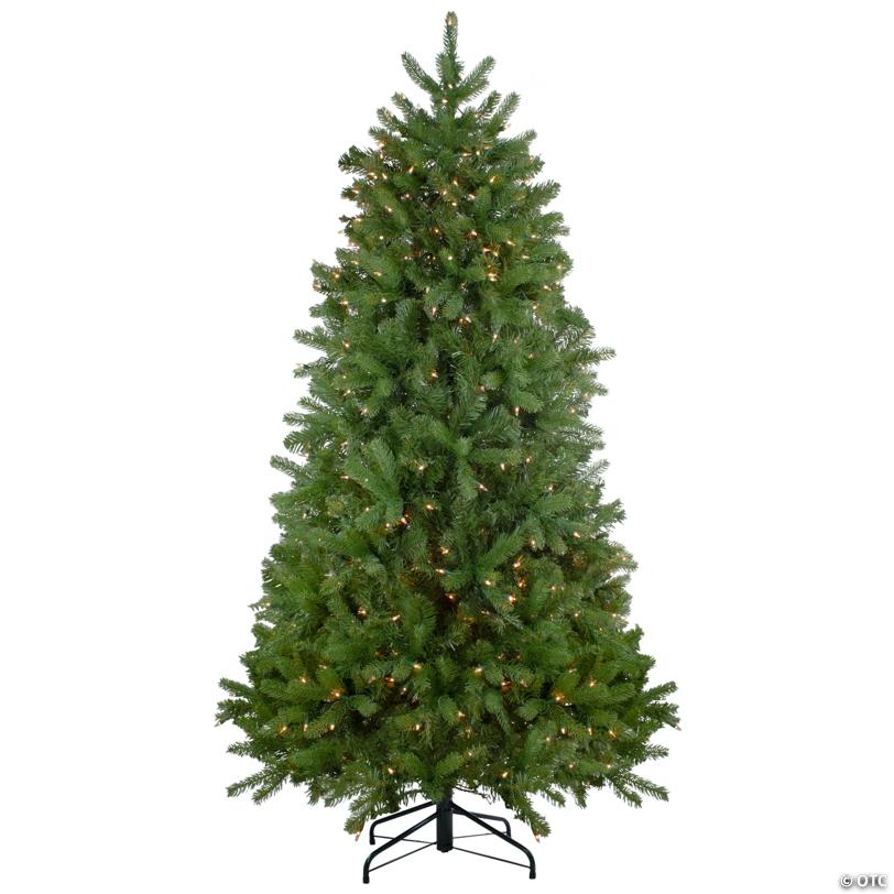 Real Touch™️ Full Pre-Lit Palisades Fir Artificial Christmas Tree - 6.5' - Clear Lights