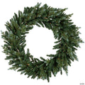 Real Touch™️ Pre-Lit Blue Spruce Artificial Christmas Wreath - 48" - Clear Lights