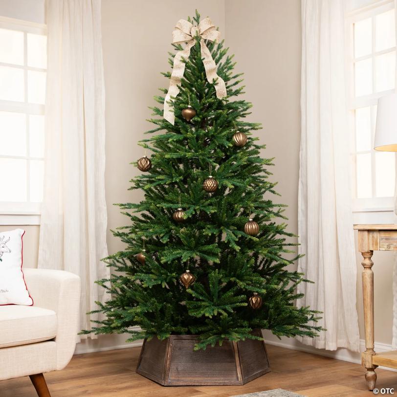 Real Touch™️ Two-Tone River Deer Pine Full Artificial Christmas Tree - 7.5' - Unlit