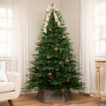 Real Touch™️ Two-Tone River Deer Pine Full Artificial Christmas Tree - 7.5' - Unlit