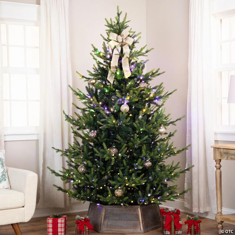 Real Touch™ Elite Pre-Lit Glenmora Pine IPT Artificial Christmas Tree - 9' Dual Color LED
