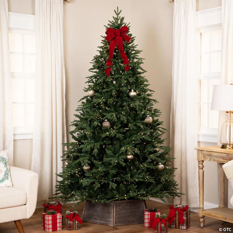 Real Touch™ Pre-Lit Ashburn Pine Artificial Christmas Tree - 6.5' Warm White LED