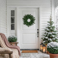 Real Touch™ Pre-Lit Grande Spruce Artificial Christmas Wreath - 24" - Clear Lights