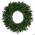 Real Touch™ Pre-Lit Grande Spruce Artificial Christmas Wreath - 48" - Clear Lights