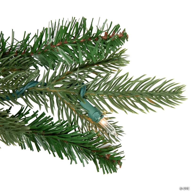 Real Touch™ Pre-Lit Grande Spruce Artificial Christmas Wreath - 48" - Clear Lights