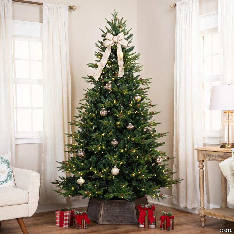 Real Touch™ Pre-Lit Shenandoah Pine Artificial Christmas Tree - 6.5' Warm White LED