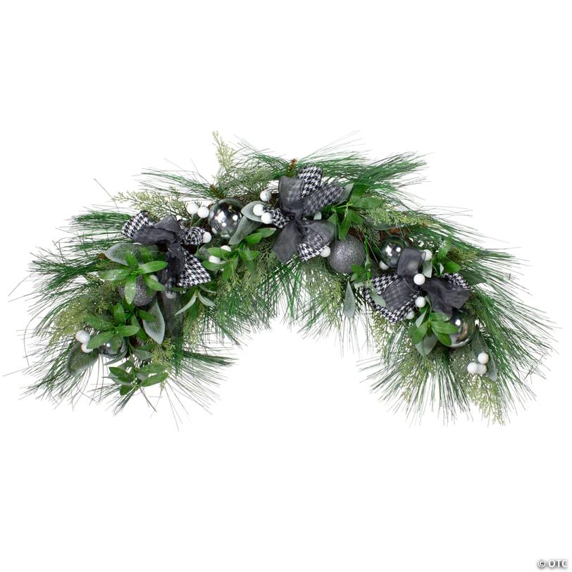Real Touch™ Winter Foliage and Berries Artificial Christmas Swag - 36" - Unlit