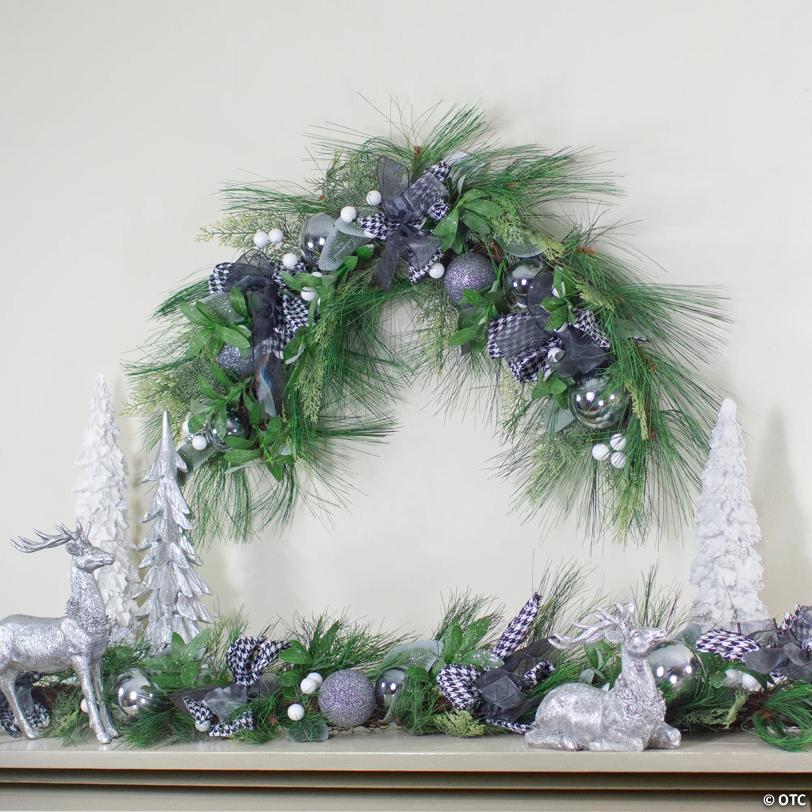 Real Touch™ Winter Foliage and Berries Artificial Christmas Swag - 36" - Unlit