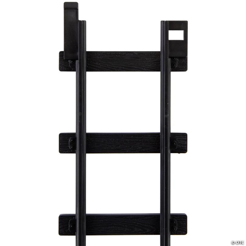 Replacement Christmas Train Set Track Pieces - Black - Pack of 12