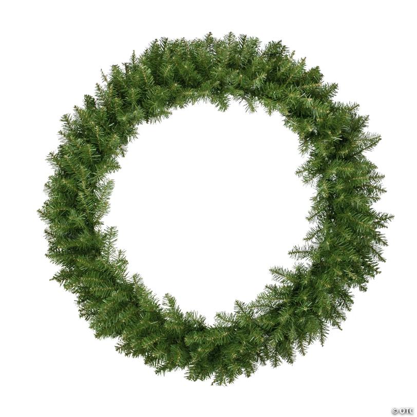 Rockwood Pine Artificial Christmas Wreath  48-Inch  Unlit
