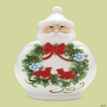 Roman 7.5" White and Green Scandinavian Santa Claus Christmas Figurine