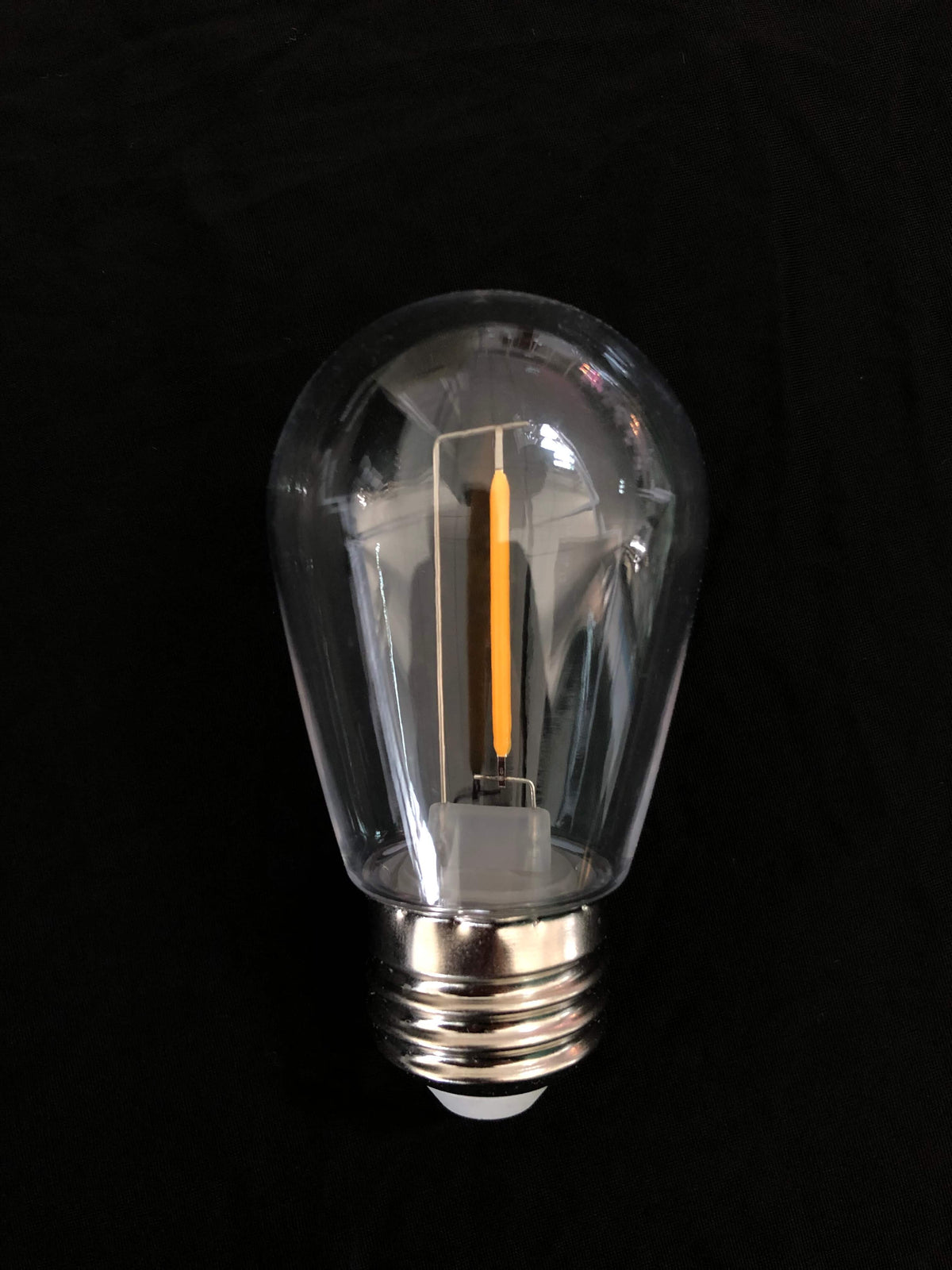 48' Warm White In-Line Patio Light Set - S14 LED Bulbs Included