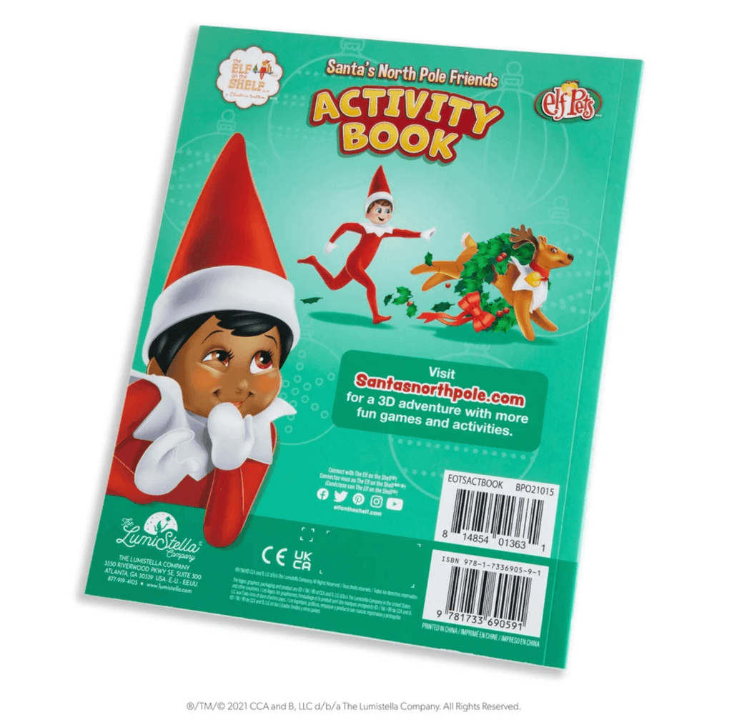 Santa's North Pole Friends - An Activity Book