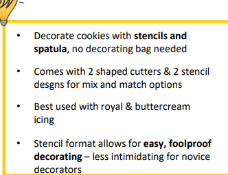 Cat and Skull Halloween cookie cutter and stencil set 4 piece