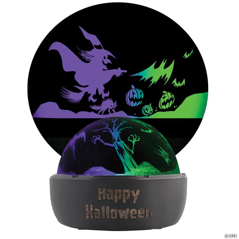 Shadow Box Color Changing Lightshow Projector Halloween Decoration